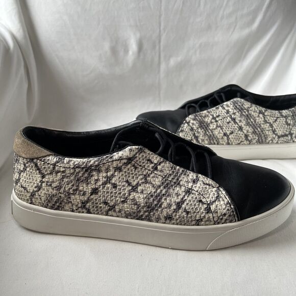 Cole Haan 9 B W15430 Grandpro Spectator 2.0 Sneakers Gray Black White Snake EUC - Picture 1 of 14